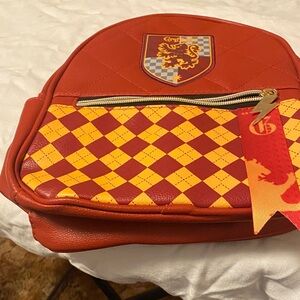 Red & Yellow Argyle Backpack – Gryffindor-Inspired.new